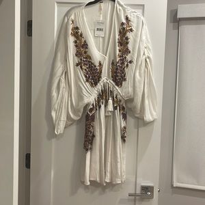 Free people butterfly dress small